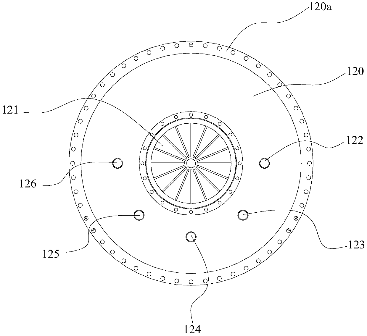 Electromagnetic induction heating reactor