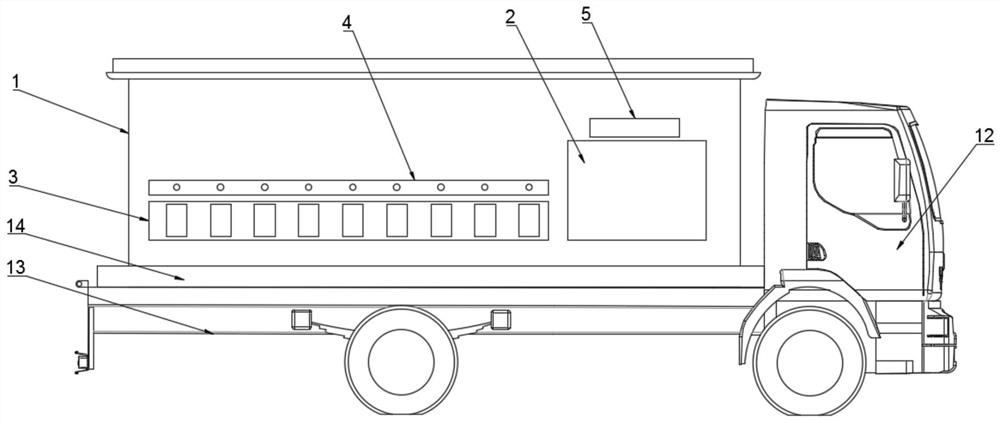 Mobile intelligent charging station and charging vehicle