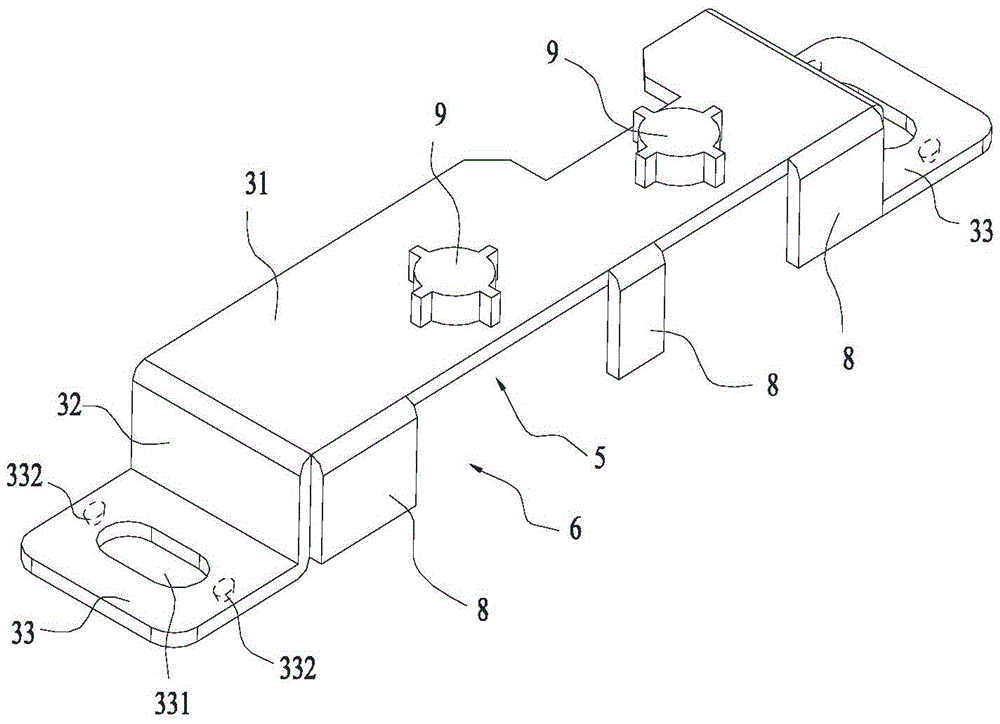 Hard disk fixing frame