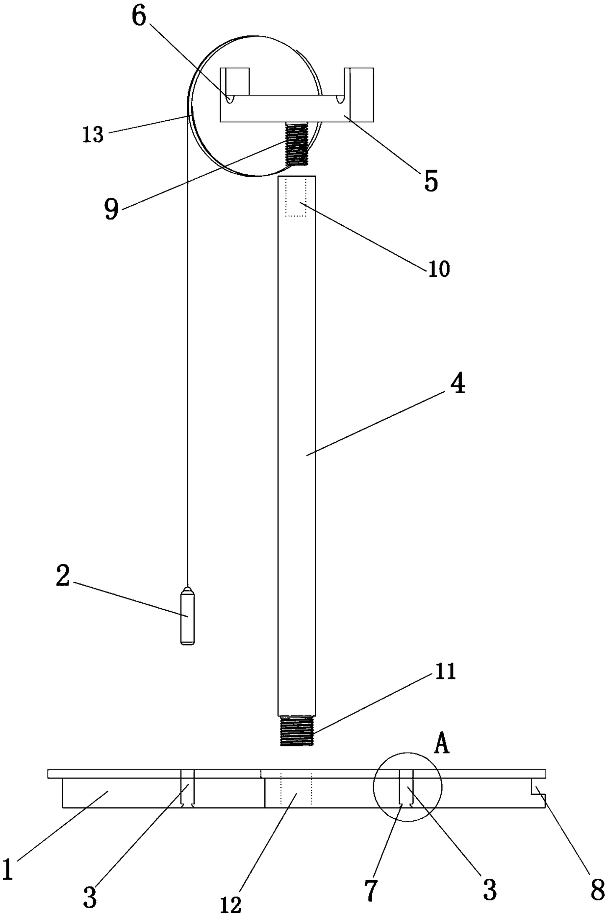 Simple and practical ferrule coating device
