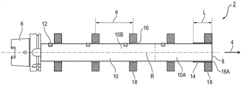 Cutting tool, in particular boring bar, and method for machining multiple bores