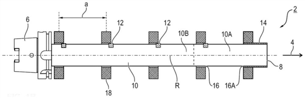 Cutting tool, in particular boring bar, and method for machining multiple bores