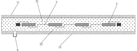 Packaging method of double-glazed solar cell modules