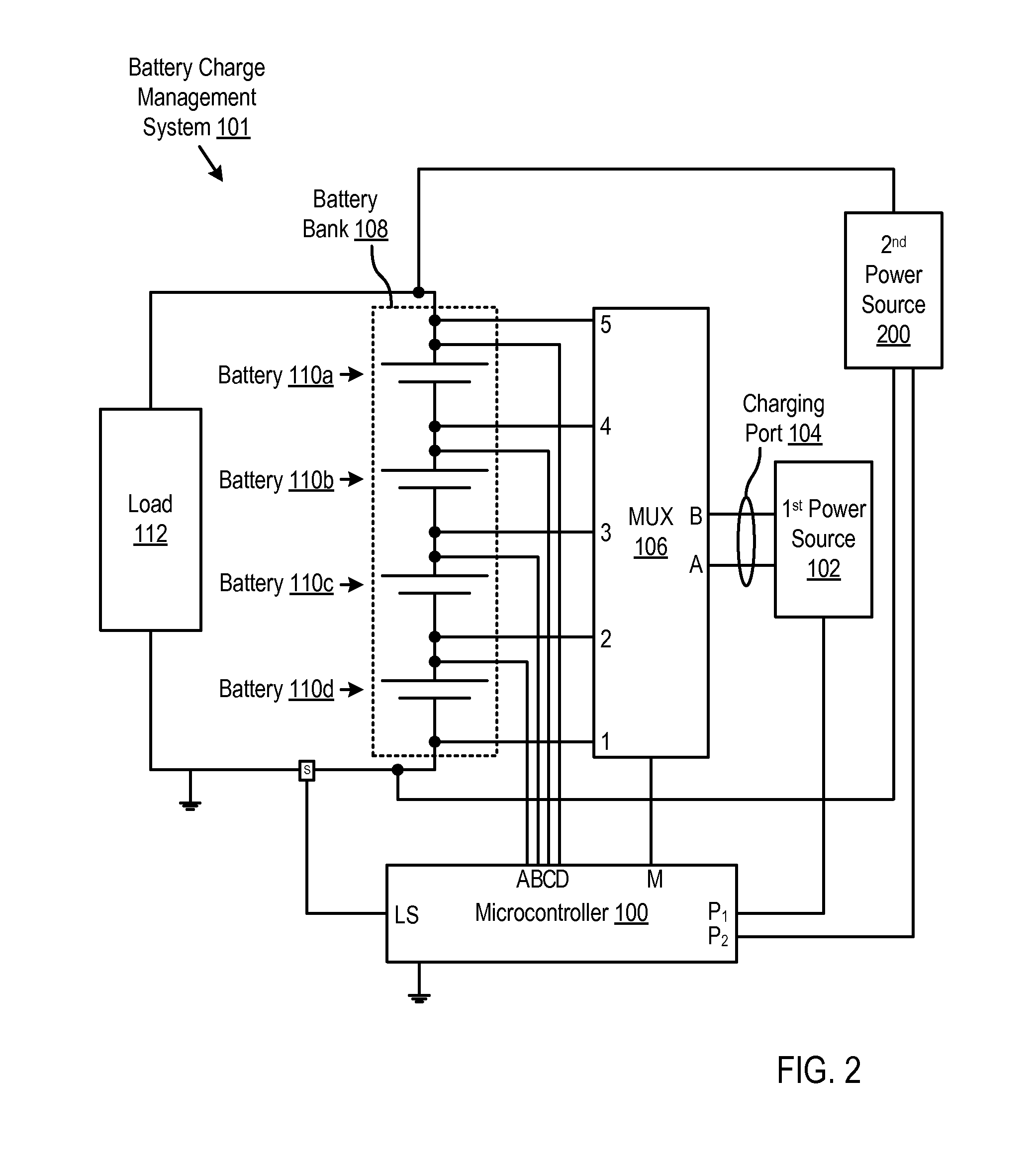 Battery Charge Management System For Charging A Battery Bank That Includes A Plurality Of Batteries