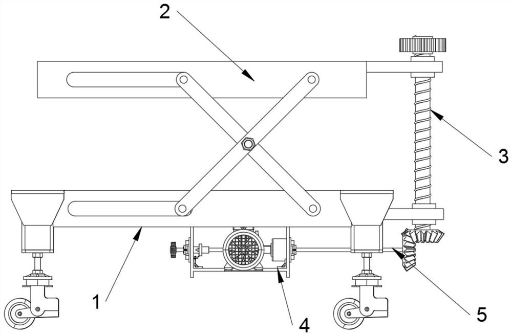 Linkage type guiding device for machinery