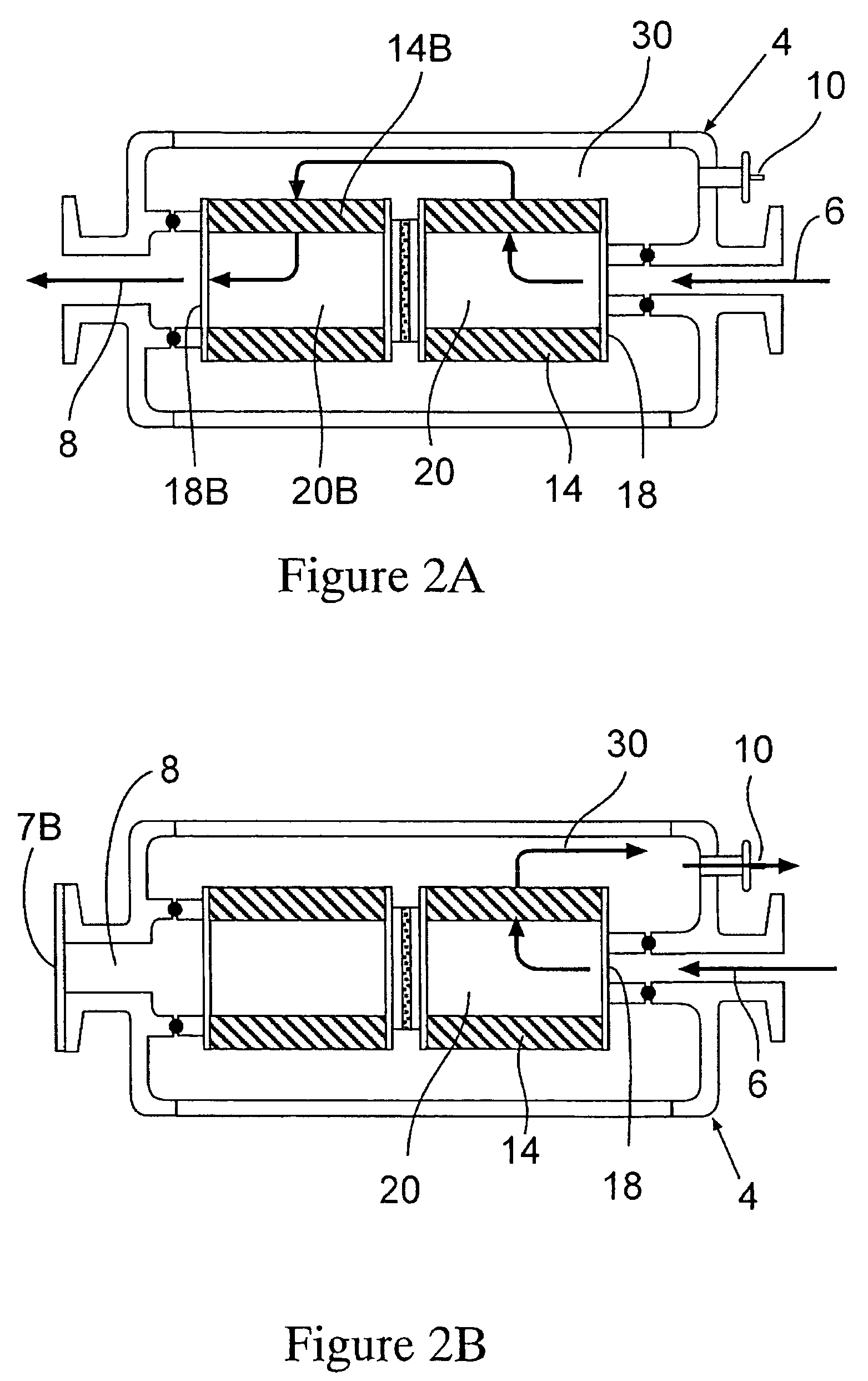 Integrity testable multilayered filter device