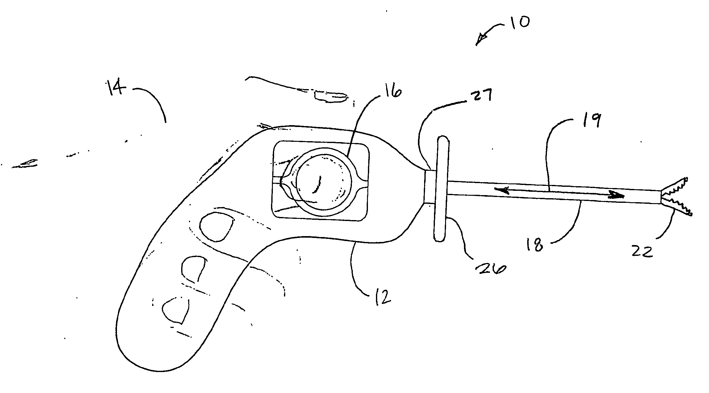 Surgical instrument with trigger control