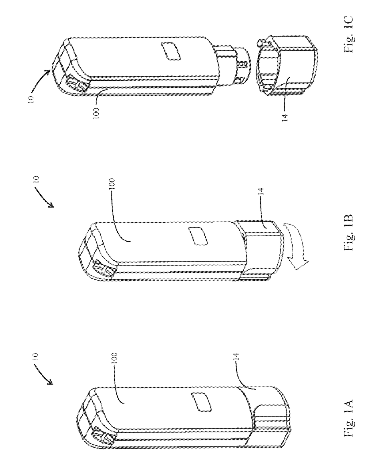 Mixing and injection device with sterility features