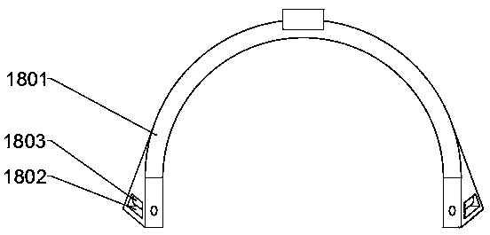 An electric vehicle wheel hub motor drive device and its implementation method