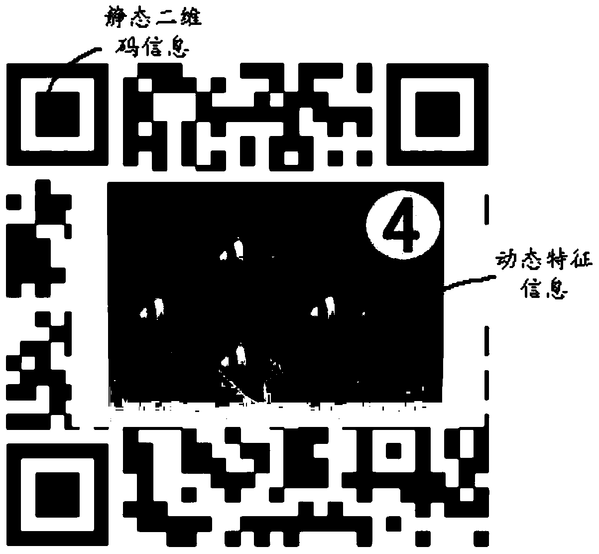 A two-dimensional code processing method and device