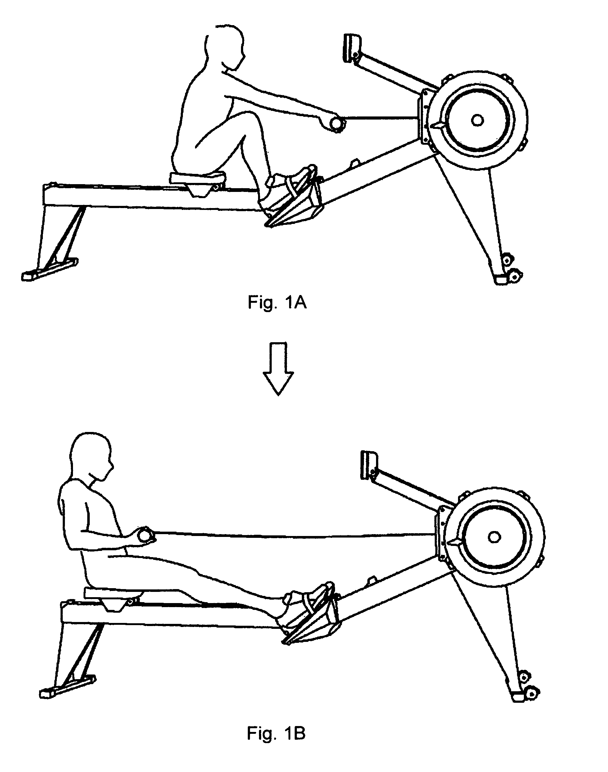 Perfect power rowing ergometer handle