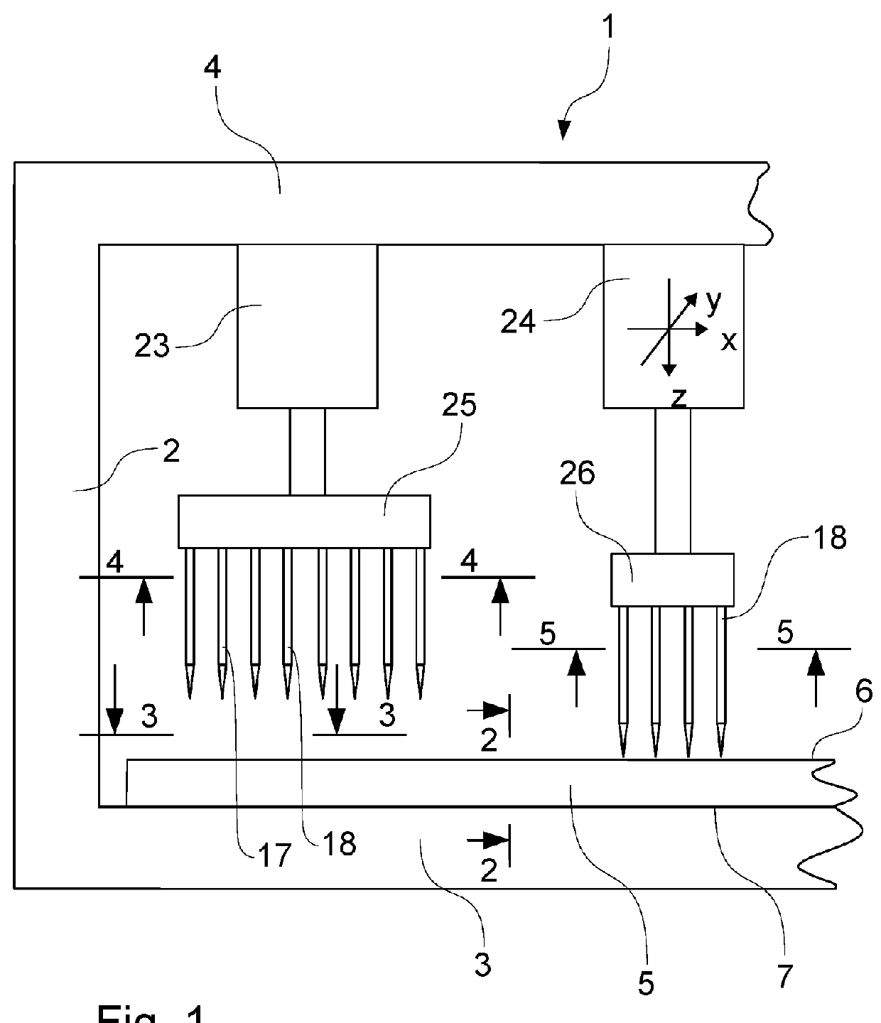 Method and device for testing the connections of batteries