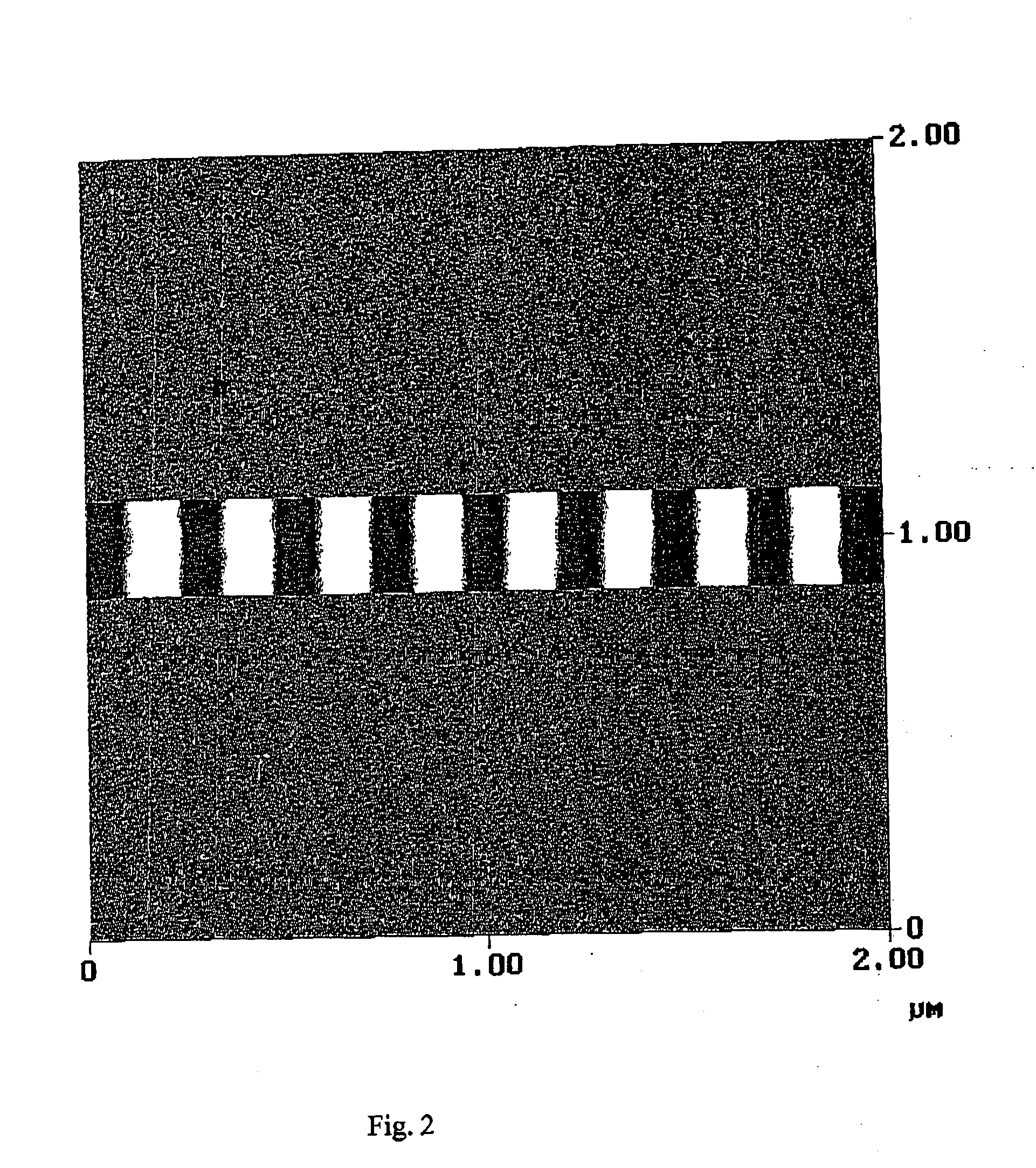 Imprint stamp comprising Cyclic Olefin copolymer