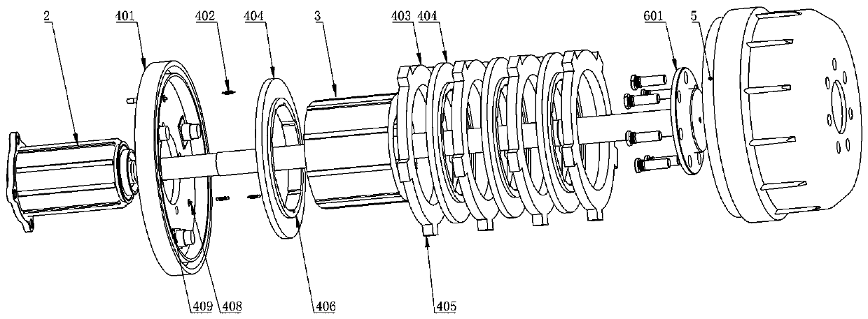 Automobile brake drum with heat resistance and wear resistance