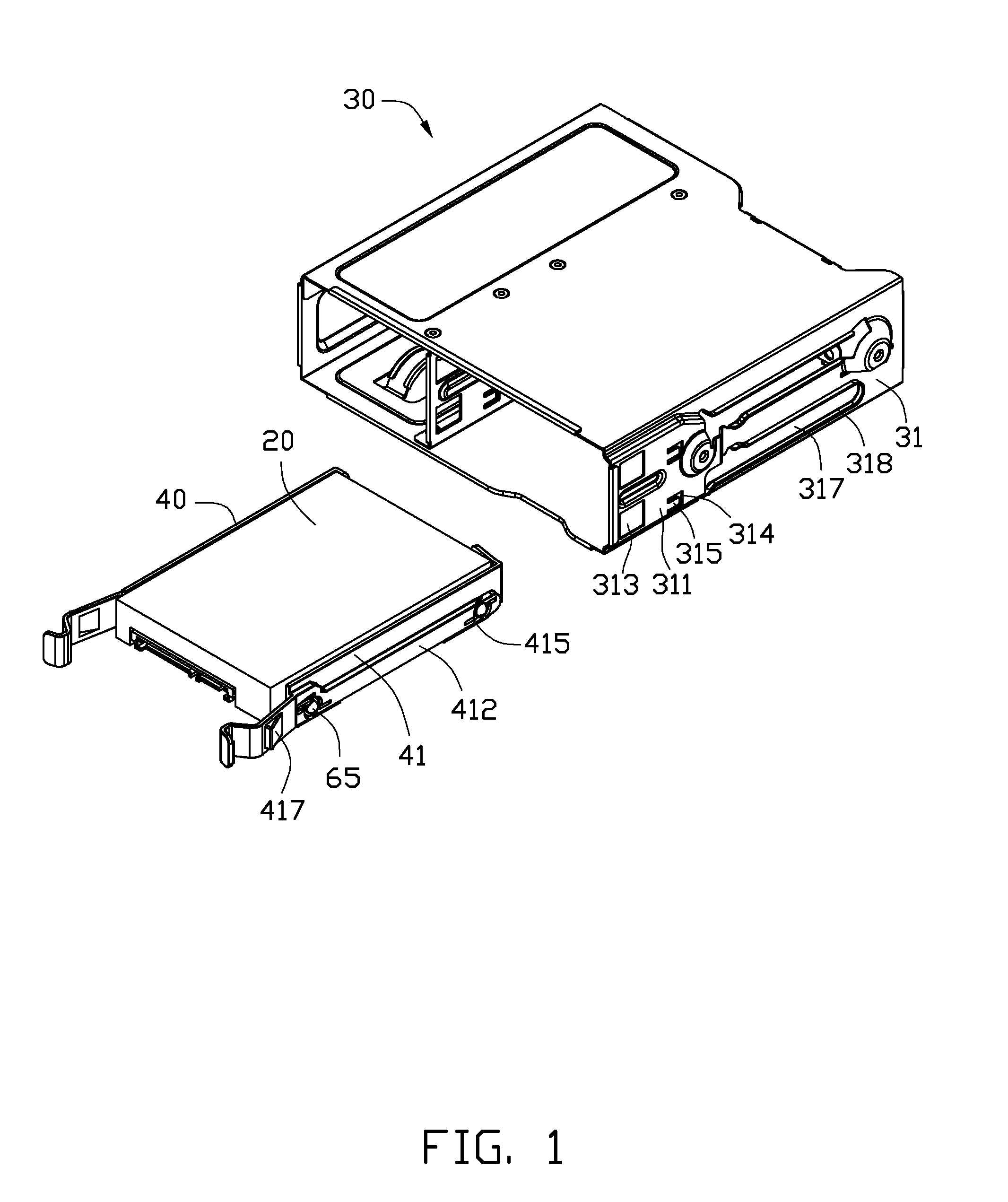 Fixing frame and fixing apparatus for storage device