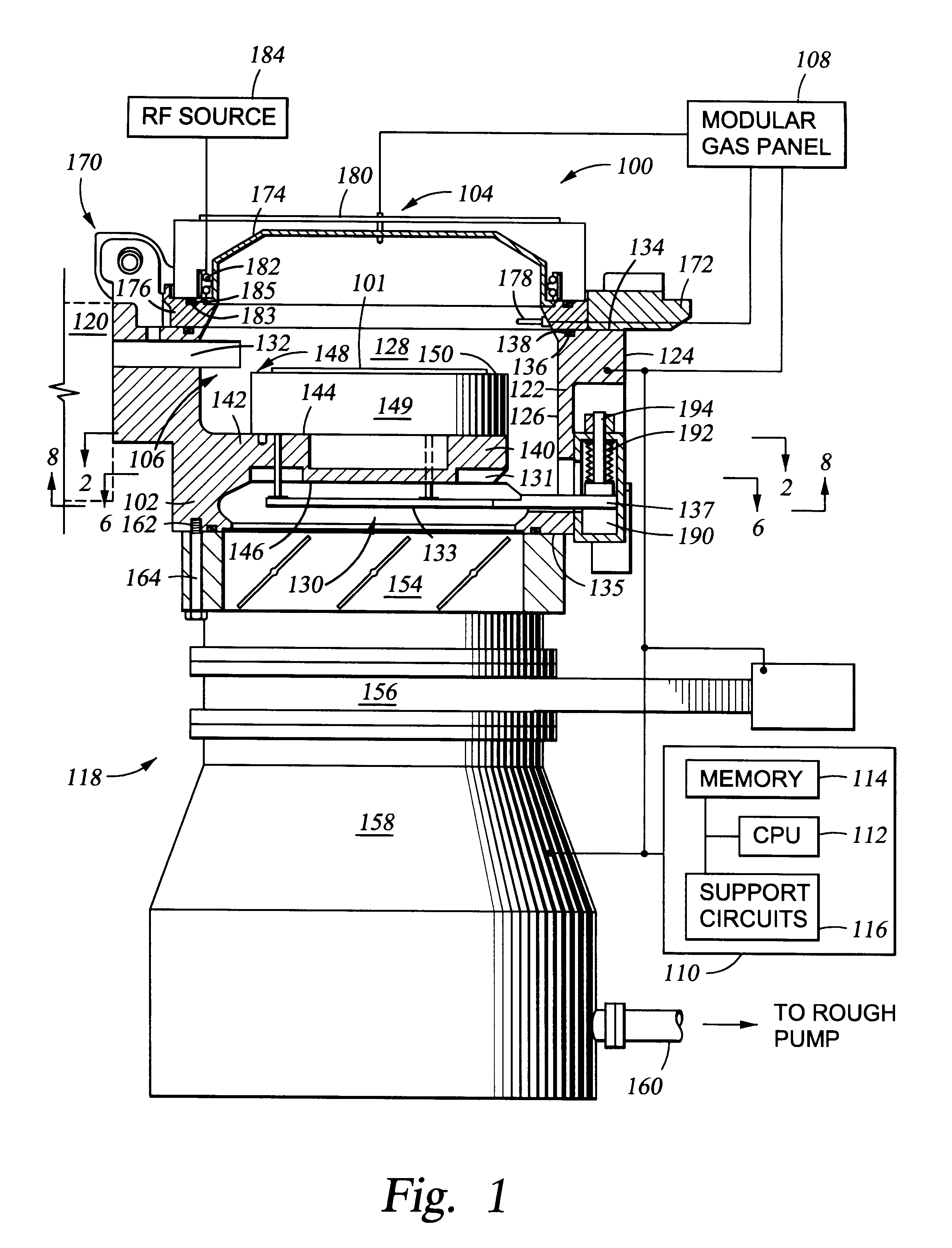 Semiconductor wafer support lift-pin assembly