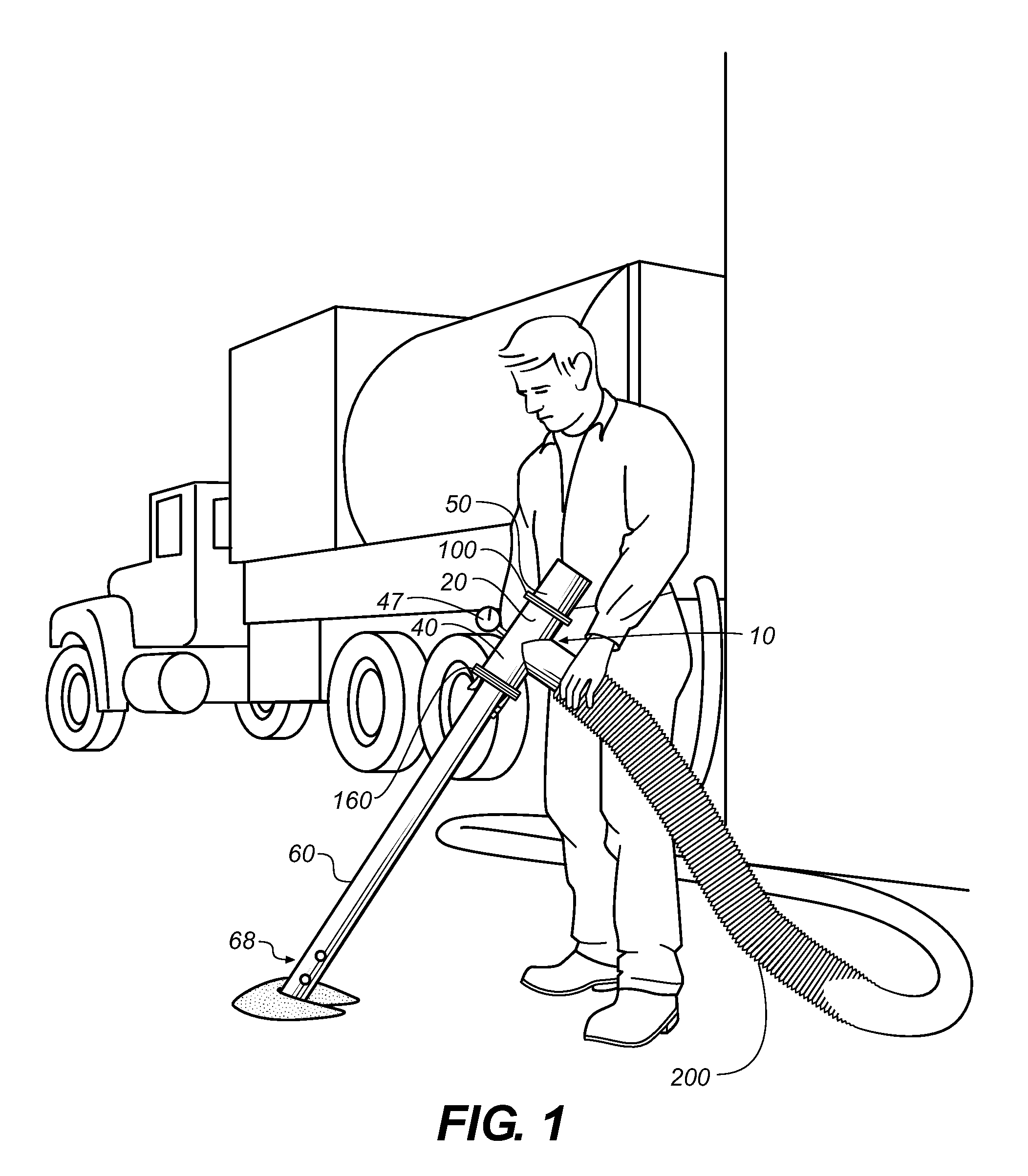 Self-limiting vacuum nozzle and methods for using same