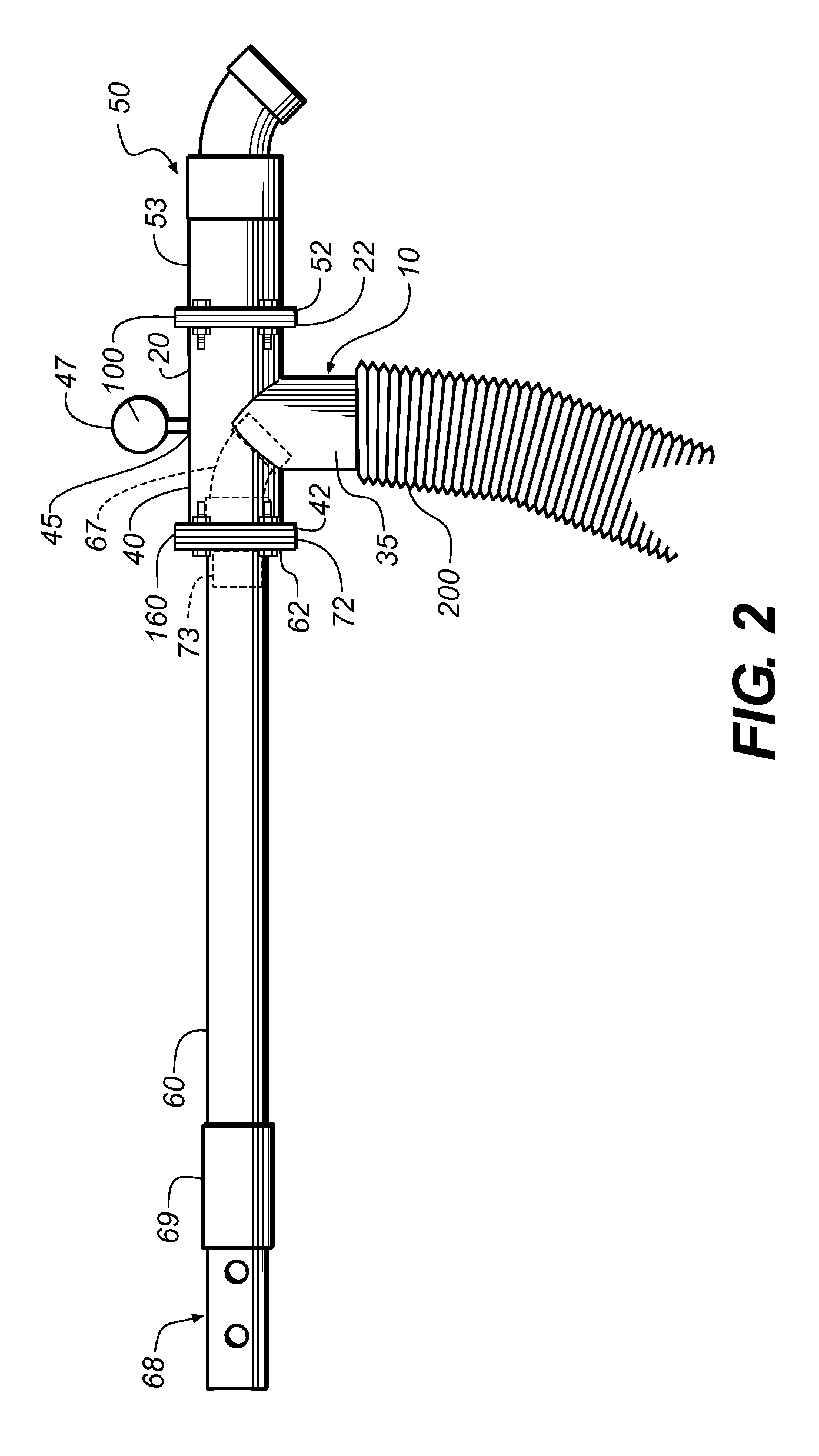Self-limiting vacuum nozzle and methods for using same