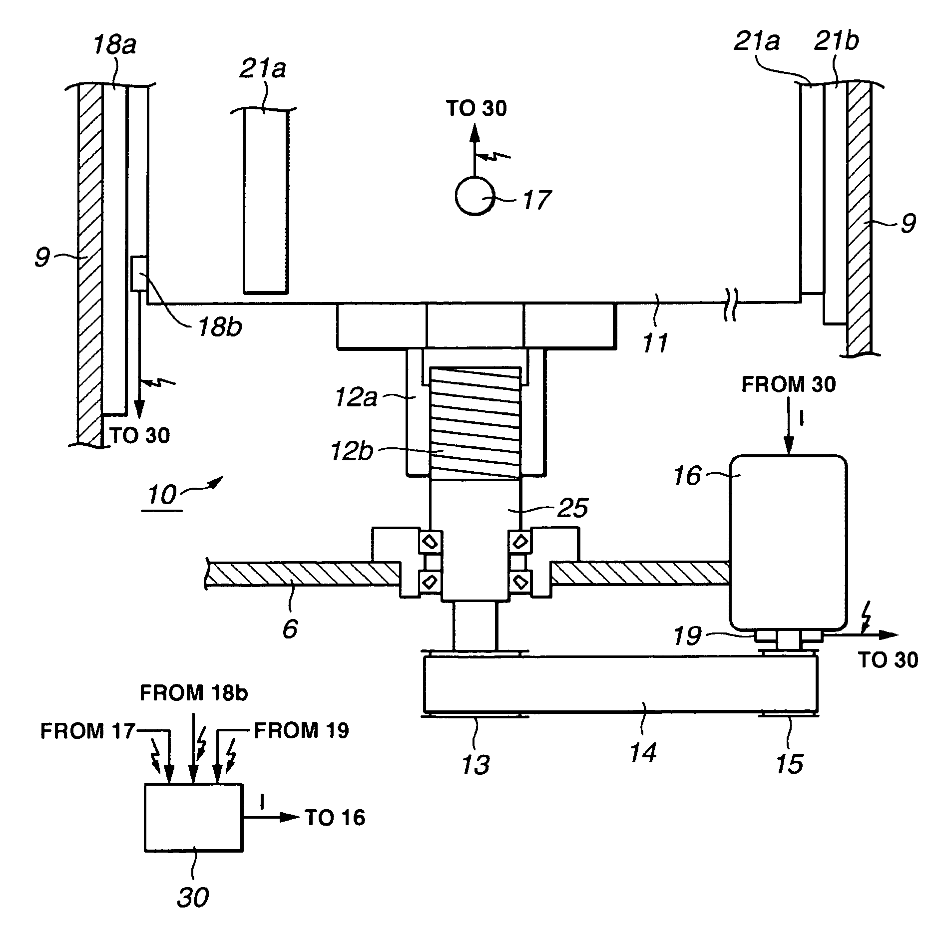 Die cushion controlling apparatus and die cushion controlling method