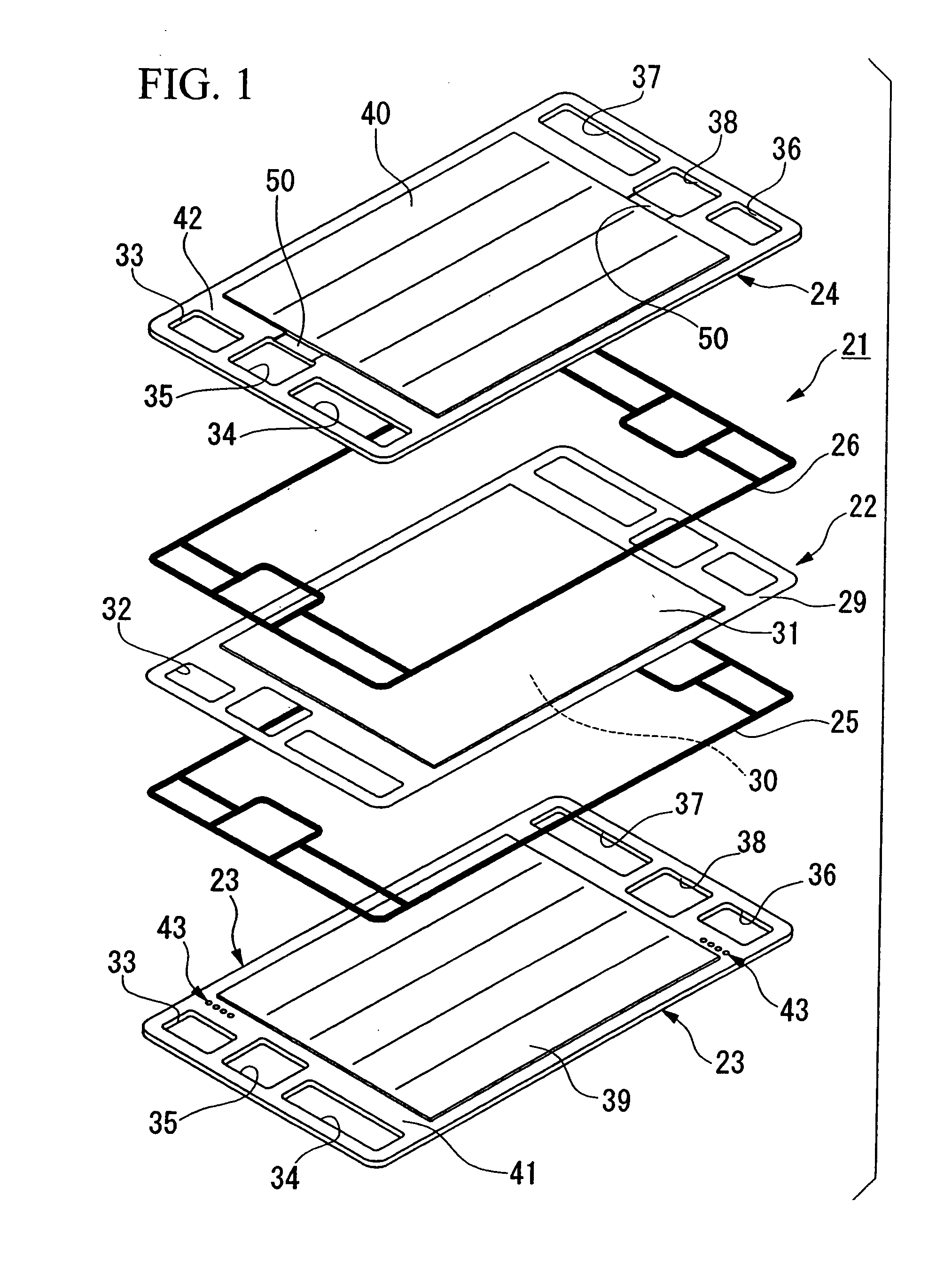 Fuel cell and separator thereof