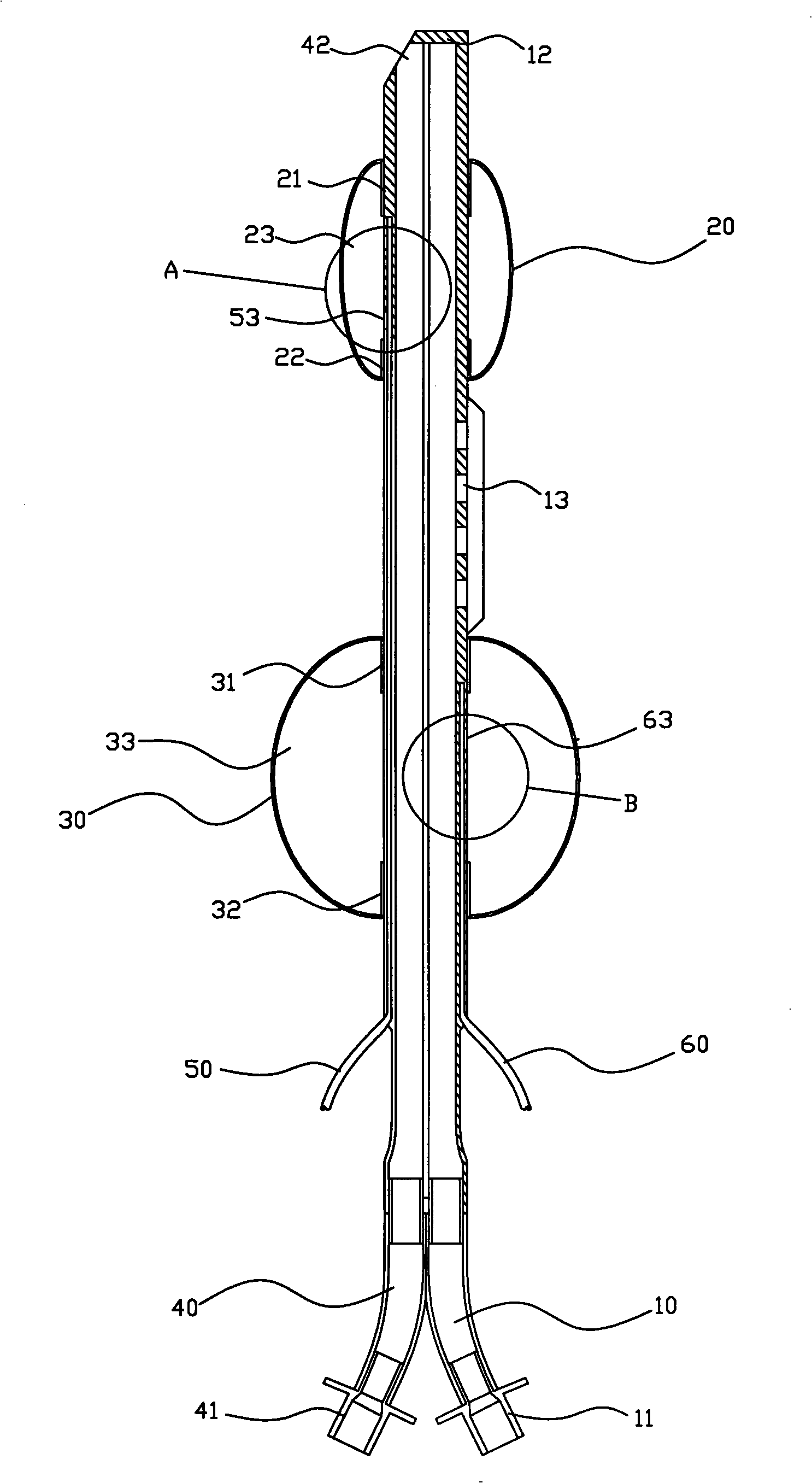 Pipe installation used for brain domain operation awaking anaesthesia and awaking anaesthesia method thereof