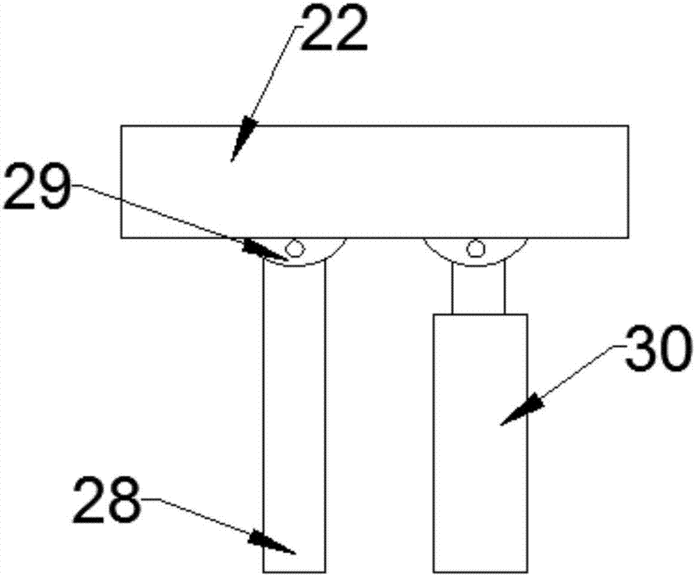 Good-supporting-performance feeding device for construction site