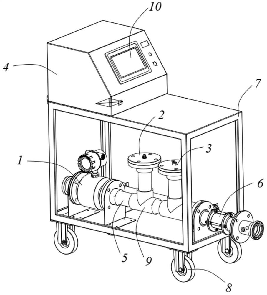 Pipeline cleaning real-time monitoring system and method