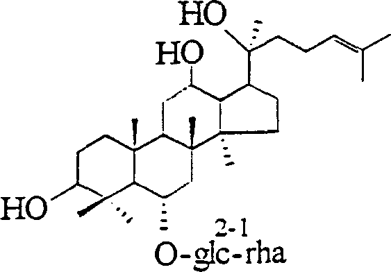 Semi-synthesis method of 20(s)-ginsenoside Rg2