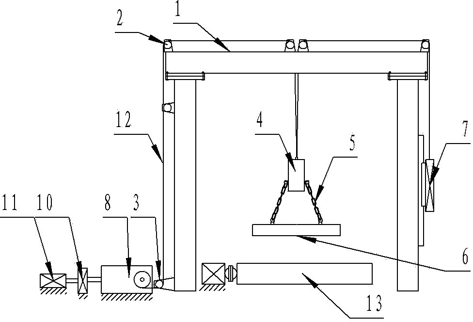 Steel plate separating and moving device