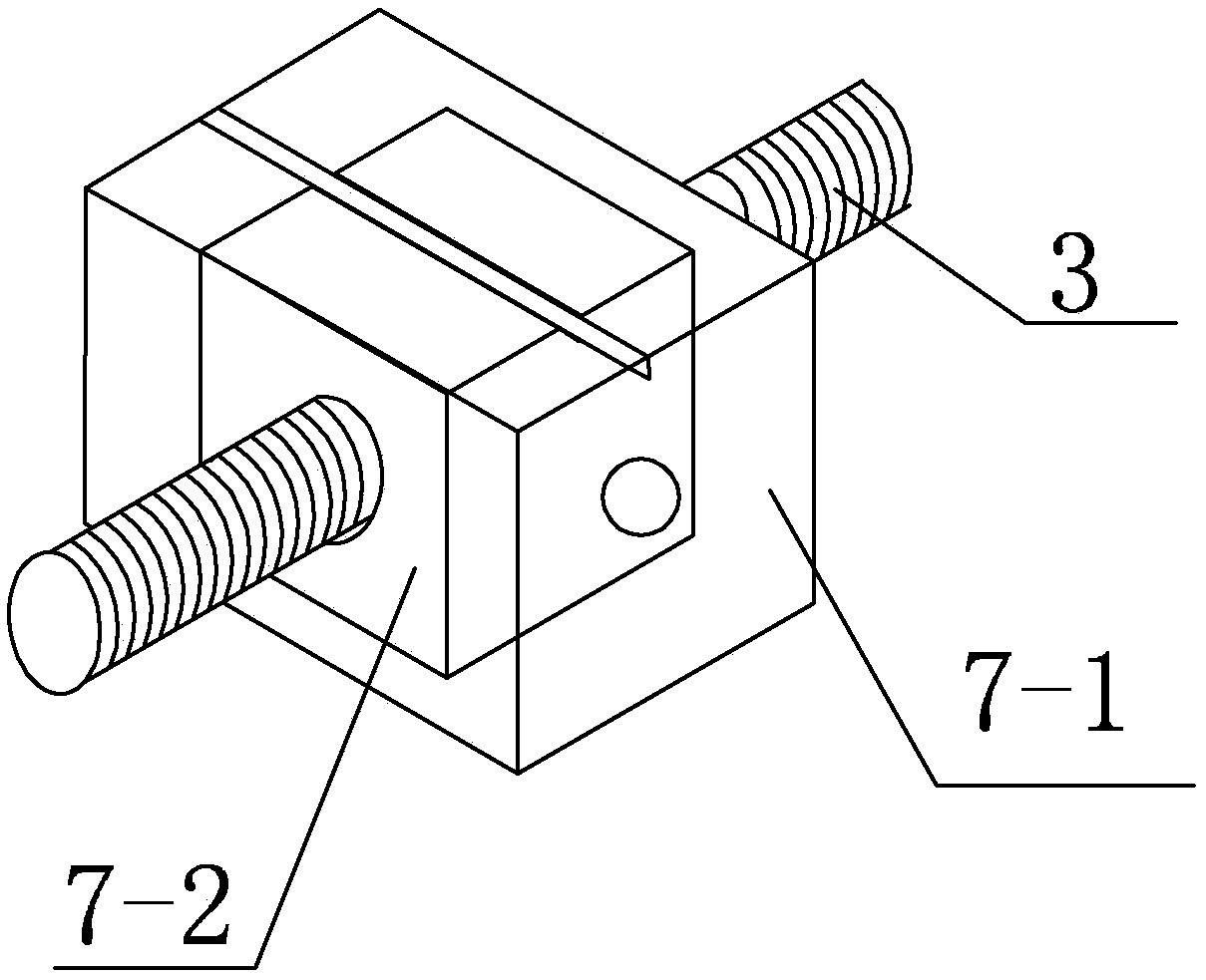 Hand-cranking tabletop overturning device and adjusting method thereof