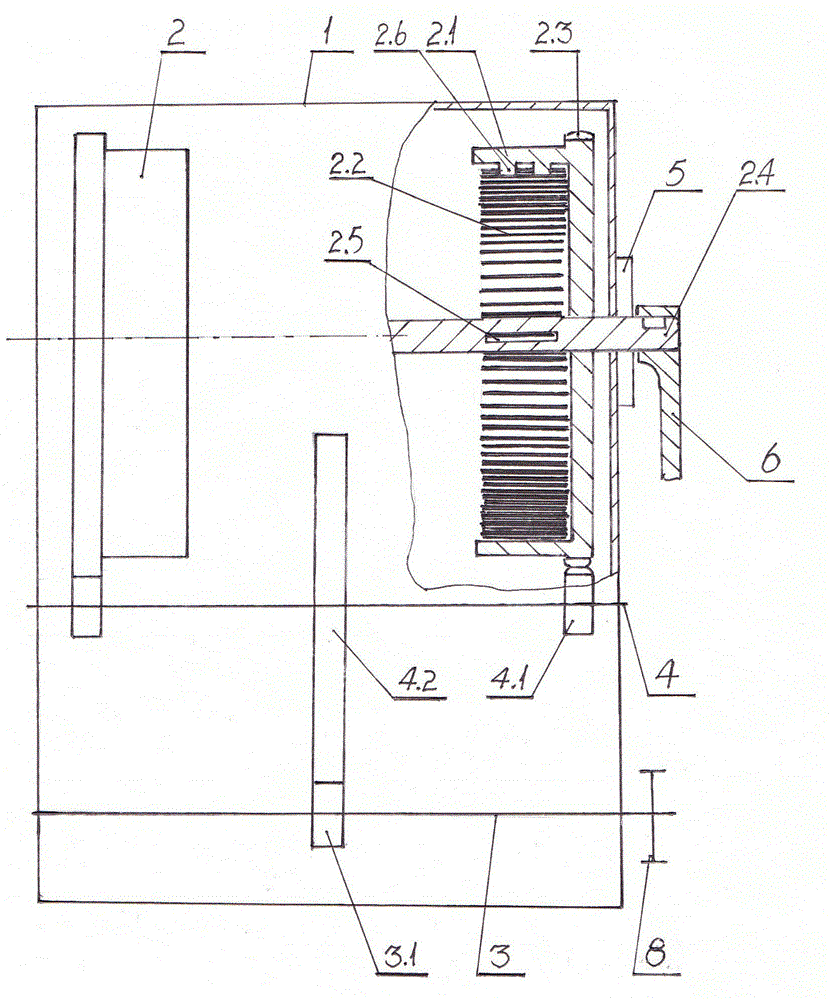 Mechanical power device taking spring as power source