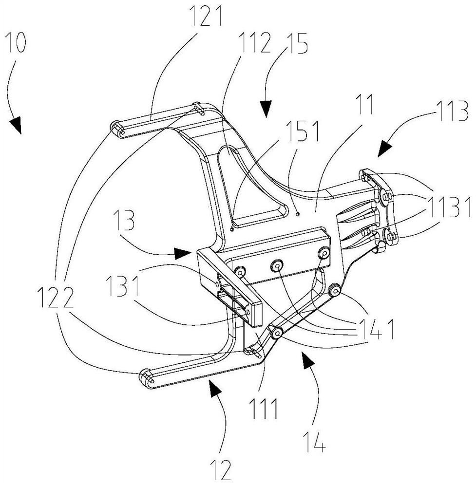 Support structure and vehicle