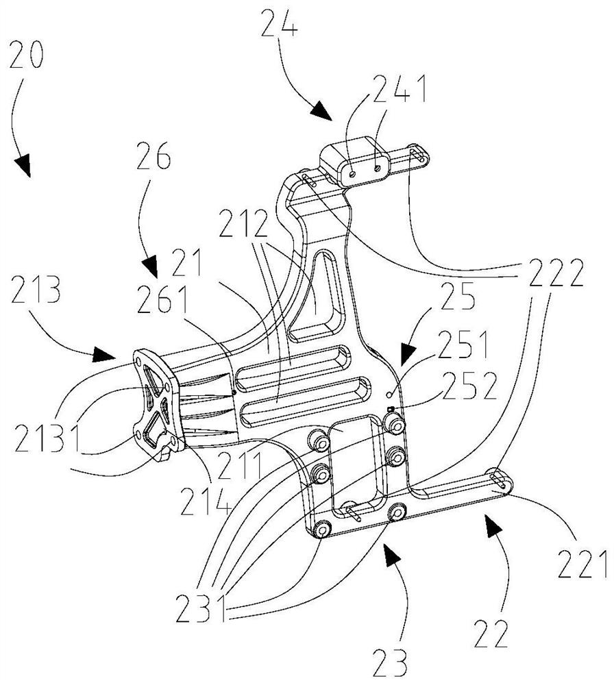 Support structure and vehicle