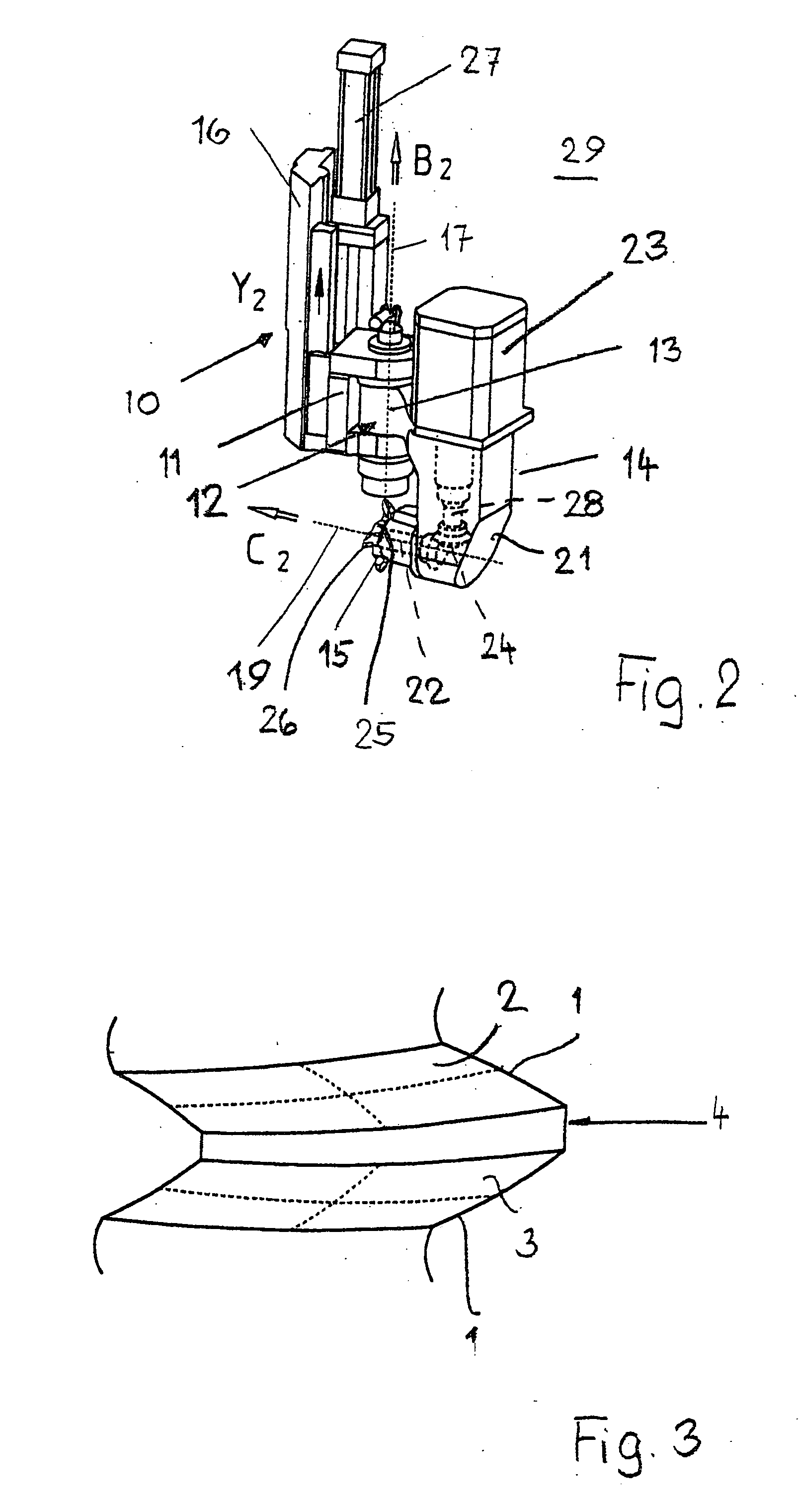 Gear cutting machine, in particular bevel gear cutting machine, having a device for chamfering / deburring the edges of a work piece