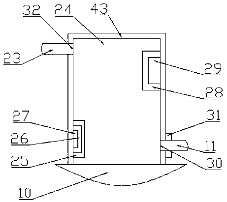 Tea-making device for office tea table