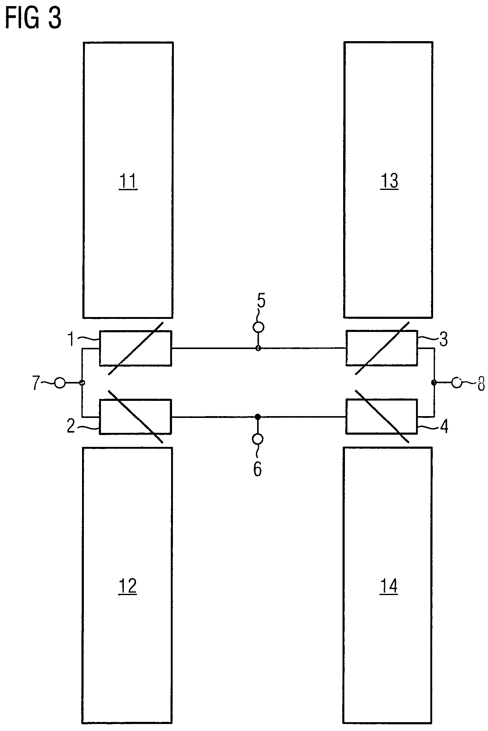 Apparatus for detection of the gradient of a magnetic field, and a method for production of the apparatus