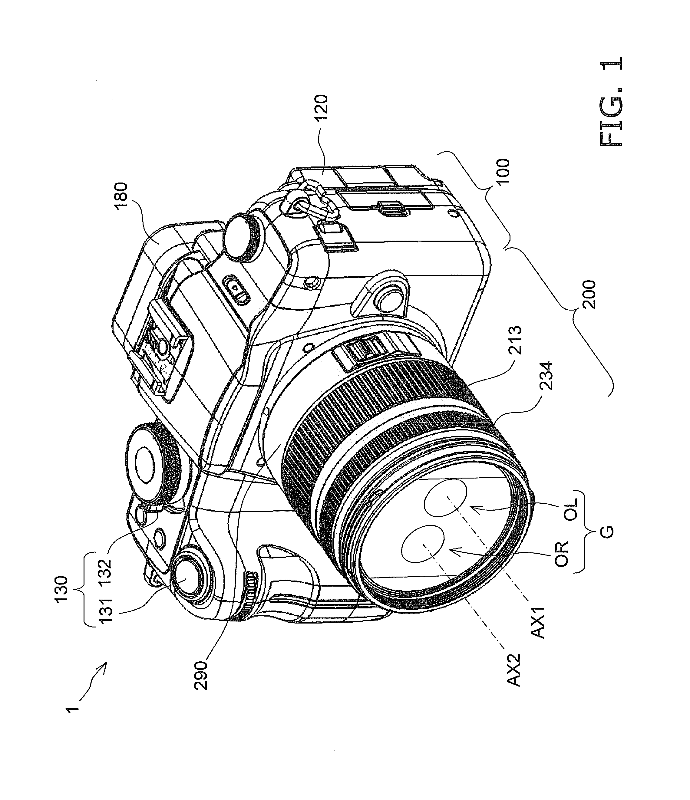 Camera body, imaging device, method for controlling camera body, program, and storage medium storing program