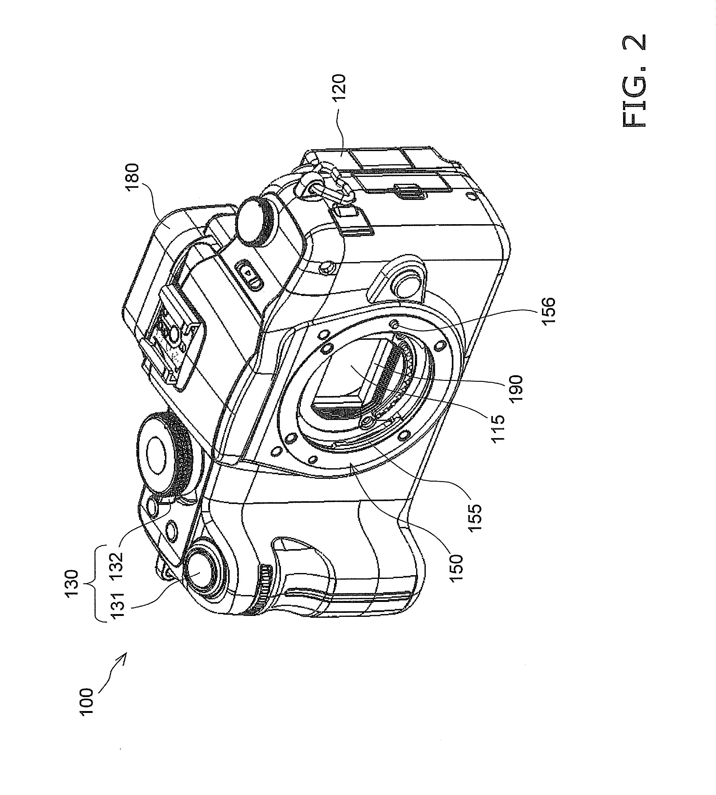 Camera body, imaging device, method for controlling camera body, program, and storage medium storing program