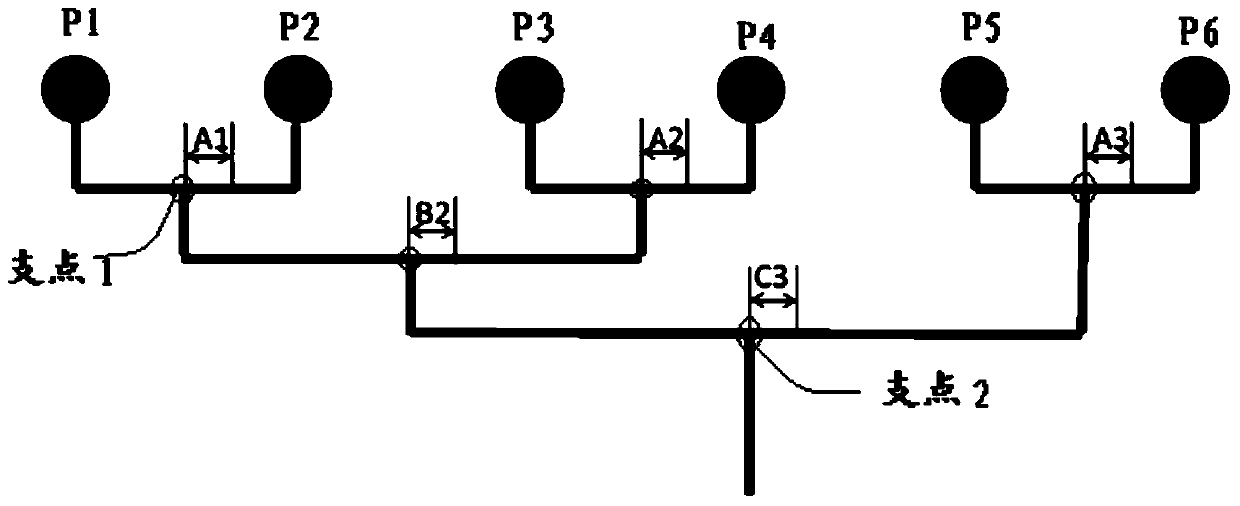 Debugging method and device for array antenna feed network