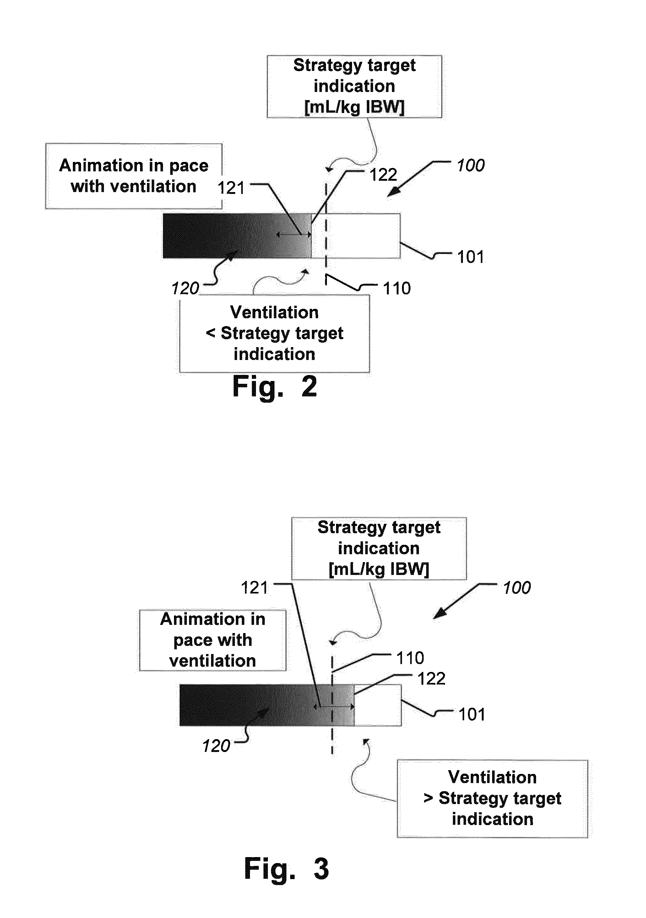 Breathing apparatus with ventilation strategy tool