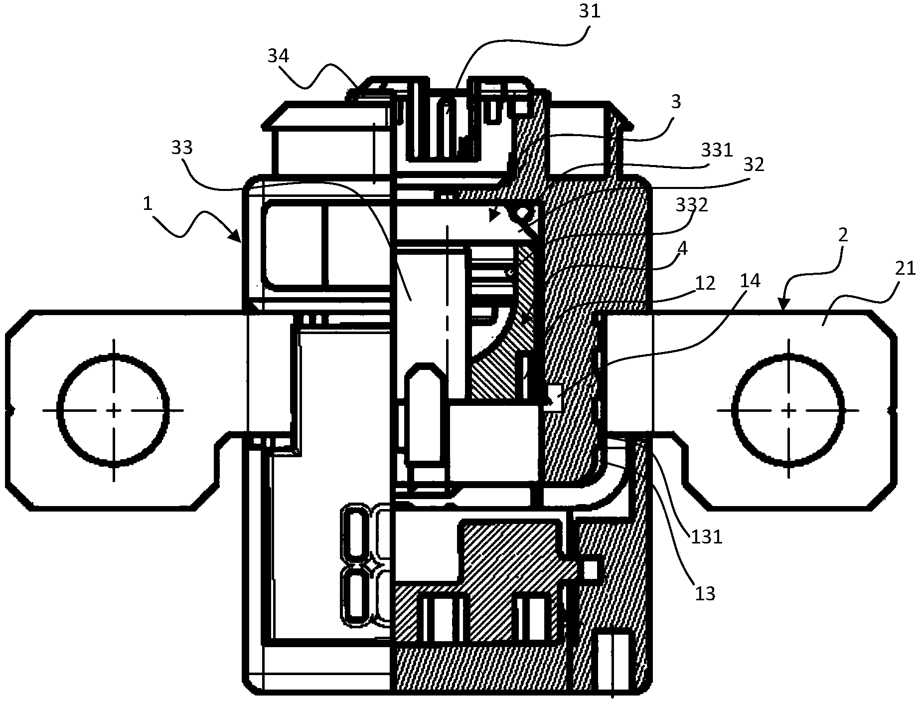 Collision outage protective device