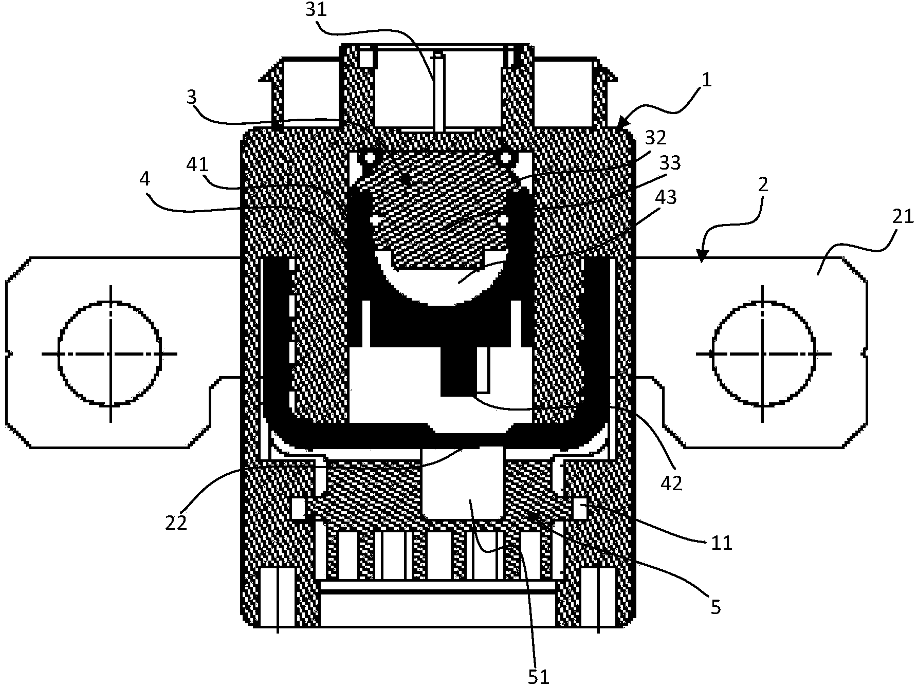 Collision outage protective device