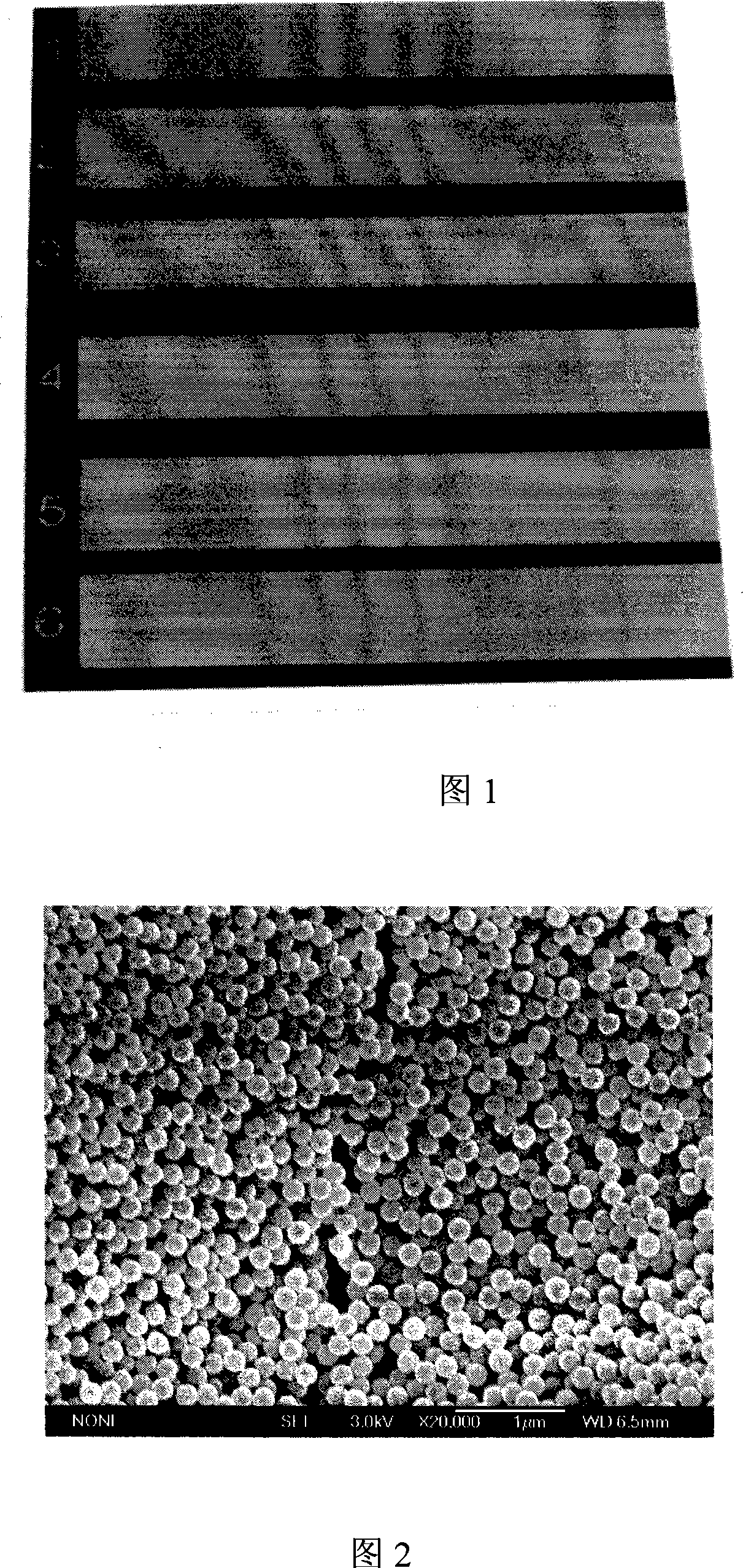 Application of emulsion containing monodisperse polymer emulsion particle in colorful ink for jet printing