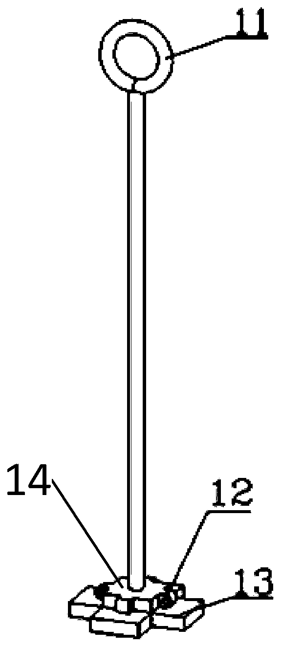 Hoisting device for saturable reactor of converter valve and application method of hoisting device