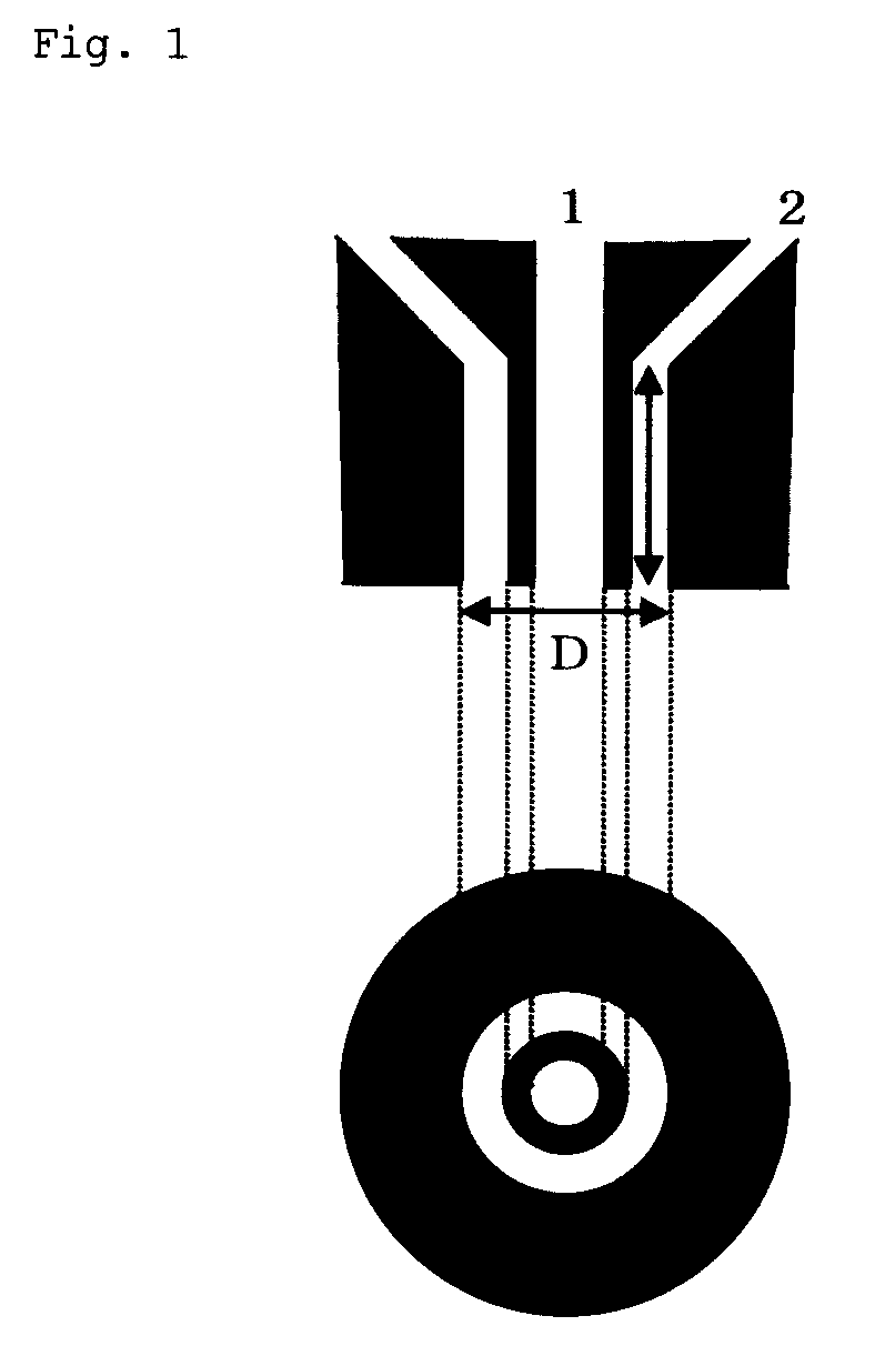 Separation membrane with selective permeability and process for producing the same