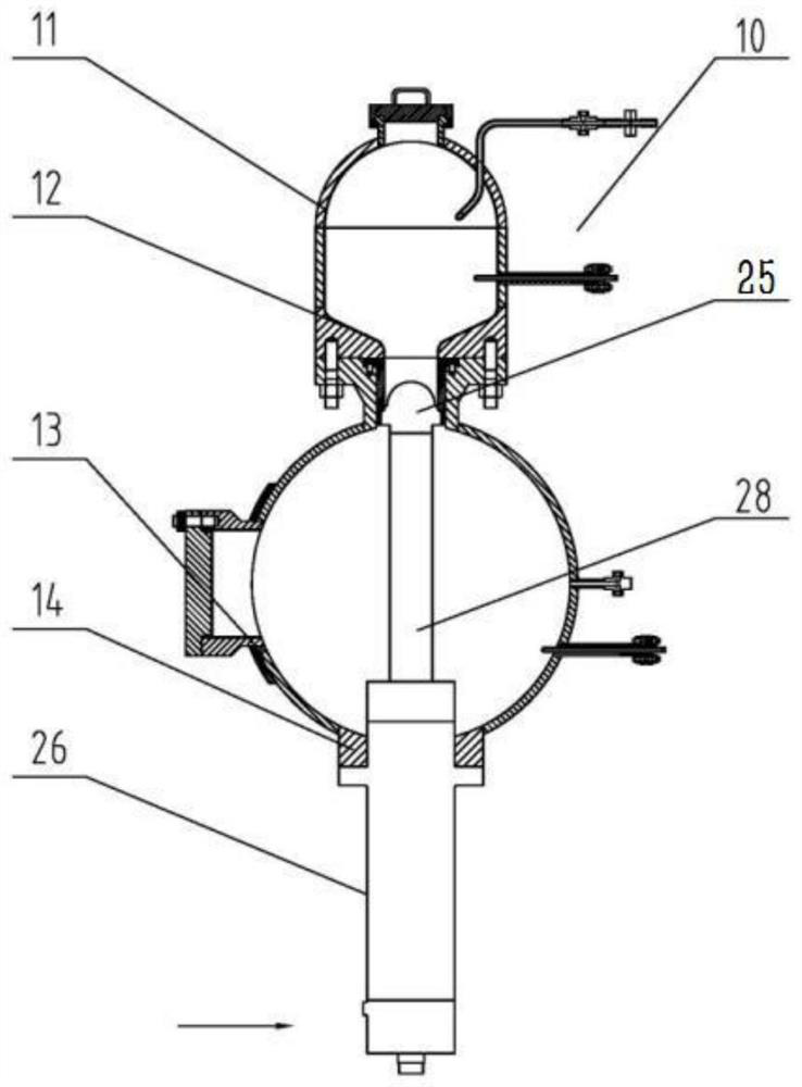 Fluid flash explosion machine with buffer cylinder system and processing method