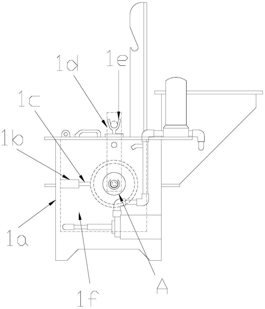 A vertical electroplating equipment