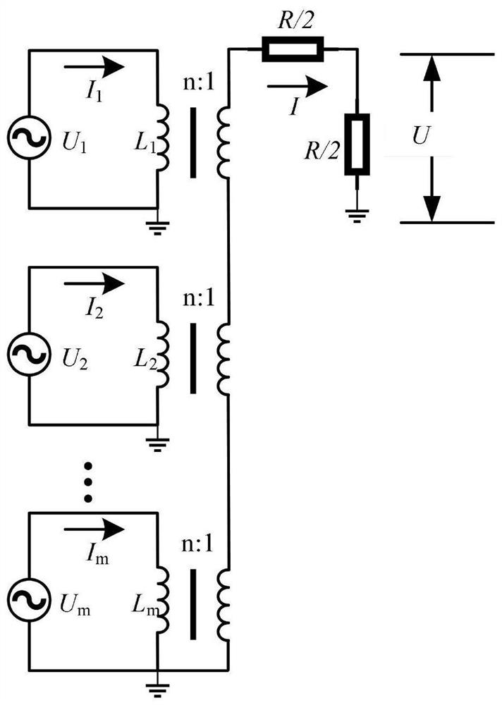 High-power radio frequency power source output power linear control system and method