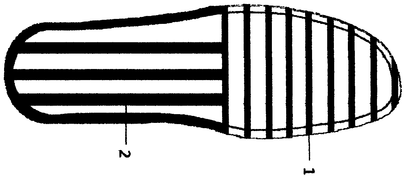 Double-layer open type shoe sole for sweaty feet