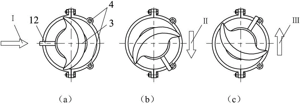 Self-oscillation airfoil type generating set utilizing vortex shedding effect